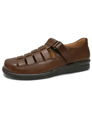 256733 KURT VELCRO SHOE GANTER S20 - NOUGAT