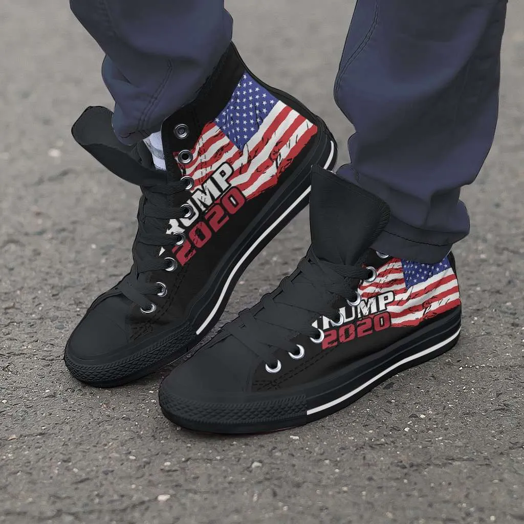 Adorable Deplorable Trump 2020 High Top Shoes