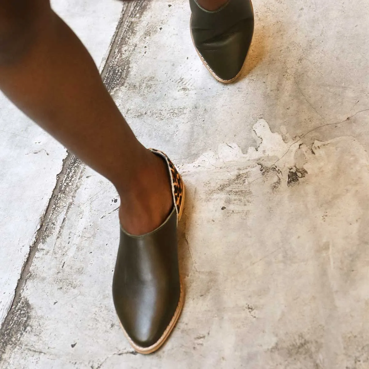 Ausi Slip On - Olive / Jaguar