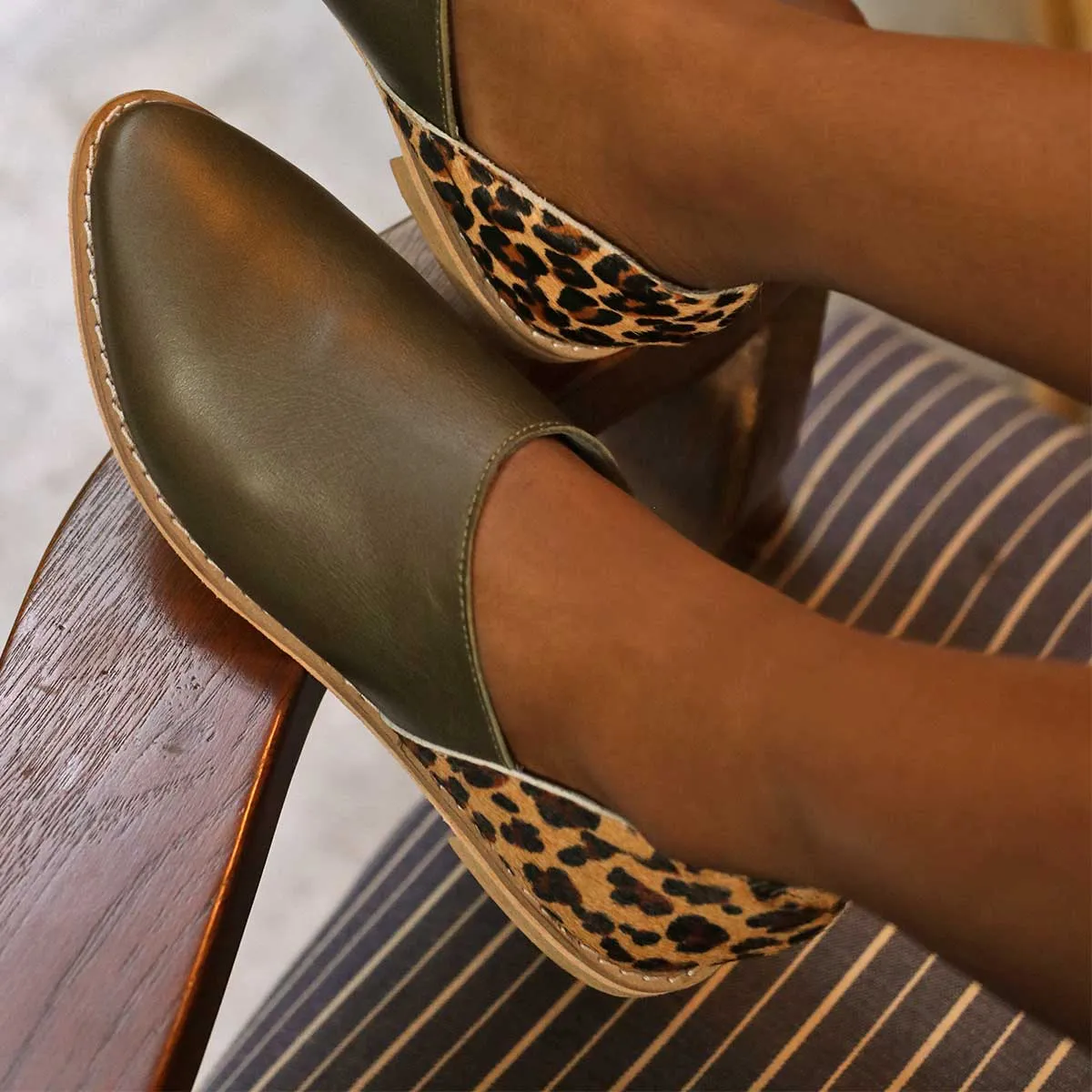 Ausi Slip On - Olive / Jaguar