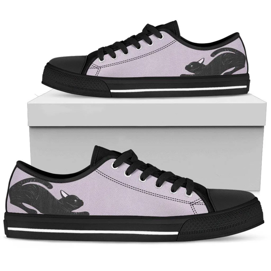 Black Low Tops Custom shoes