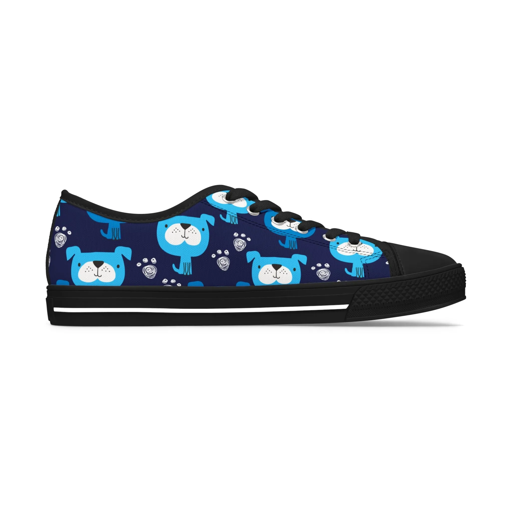 Blue Dogs Women's Low Top Sneakers