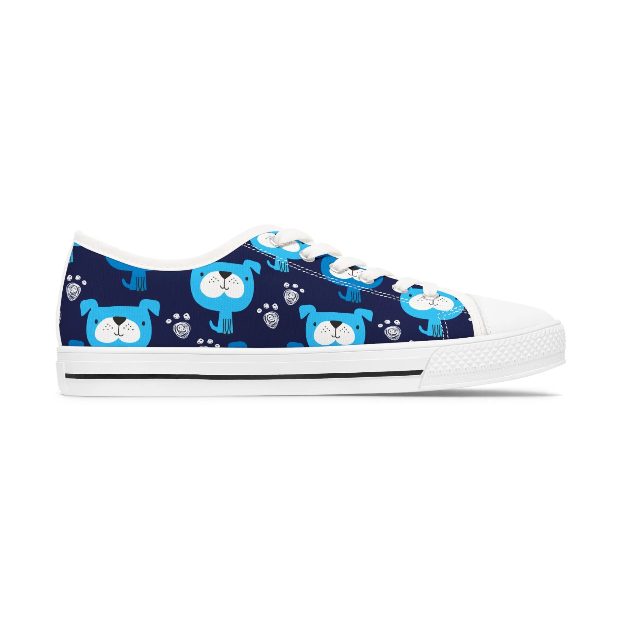 Blue Dogs Women's Low Top Sneakers