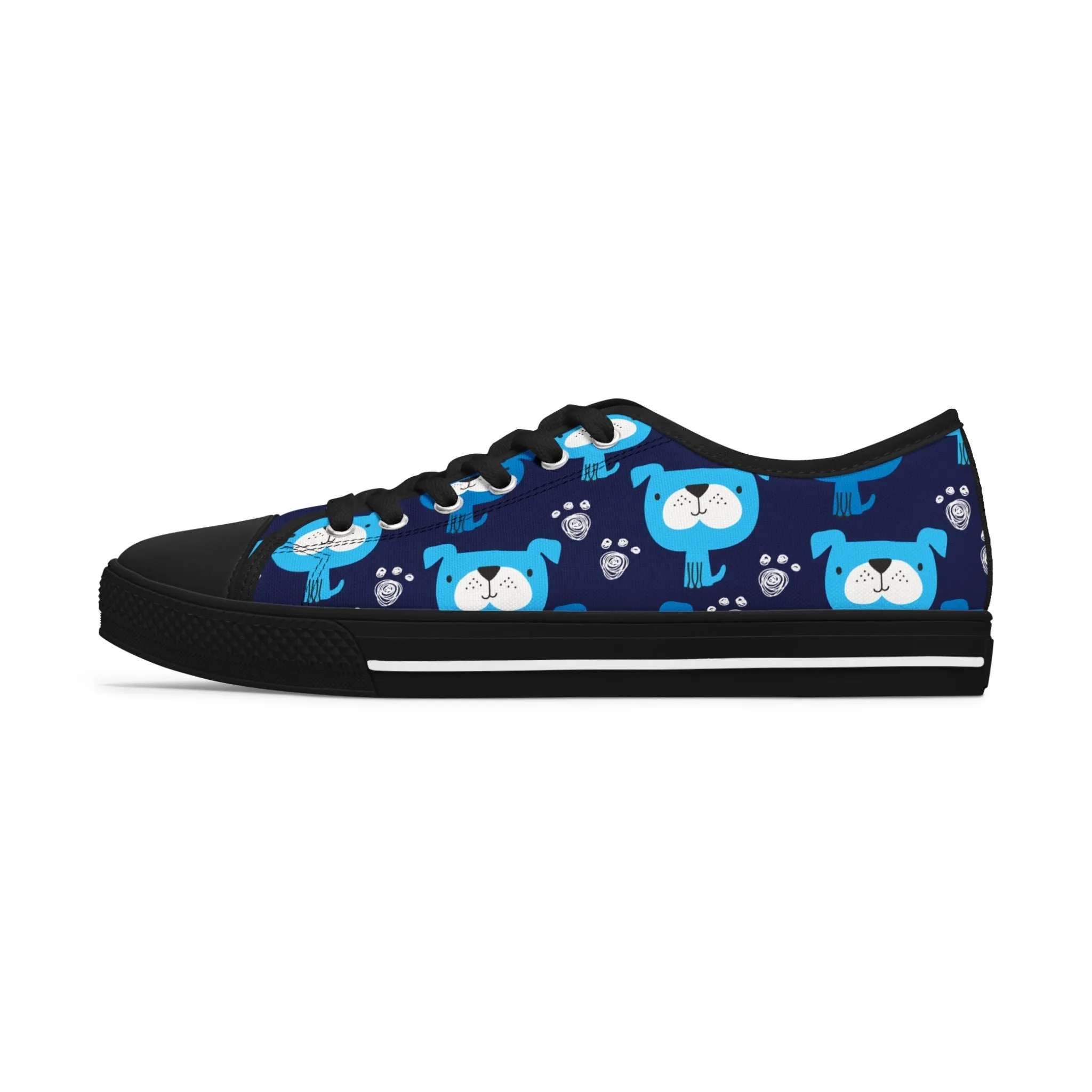 Blue Dogs Women's Low Top Sneakers
