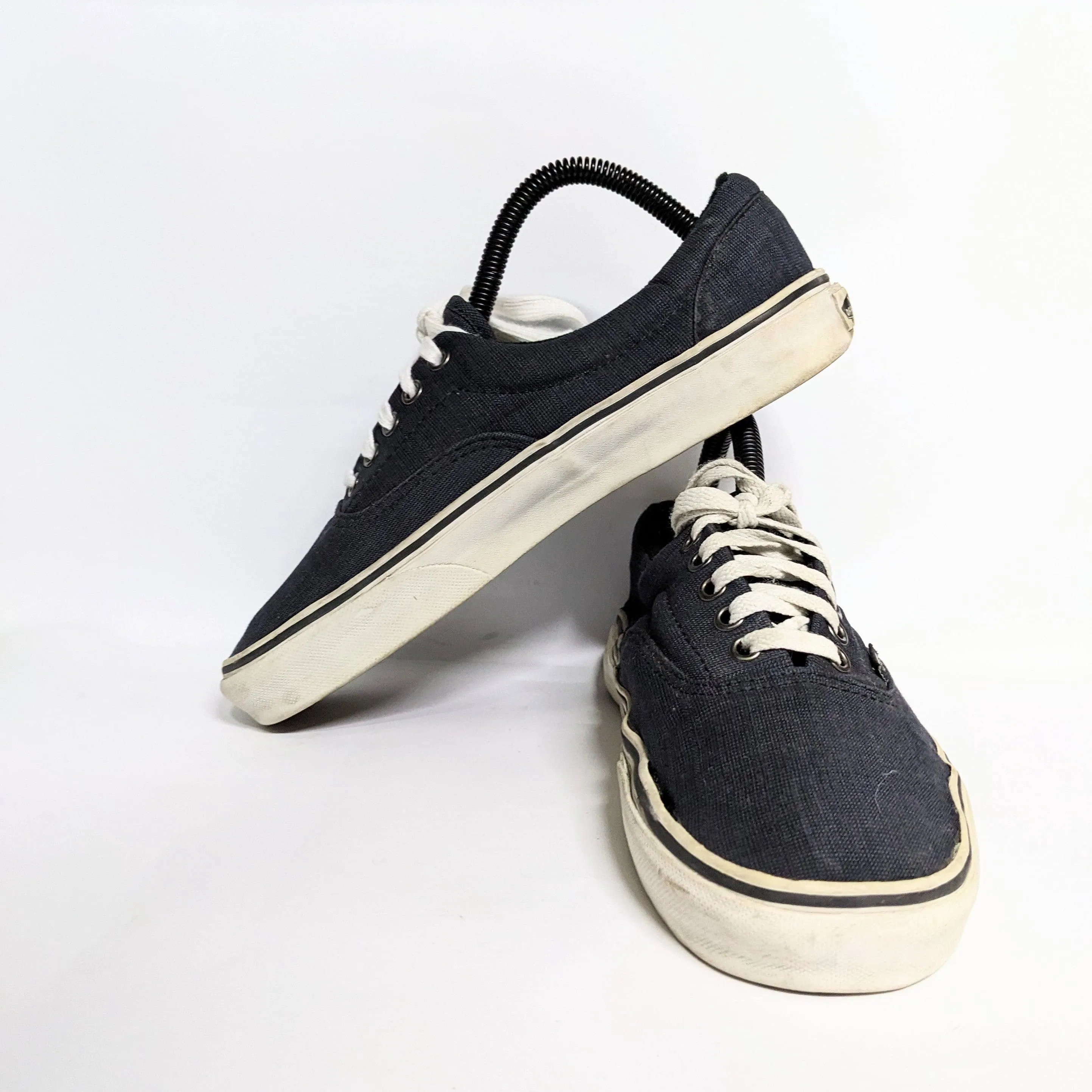 Blue Vans Used Canvas Sneakers