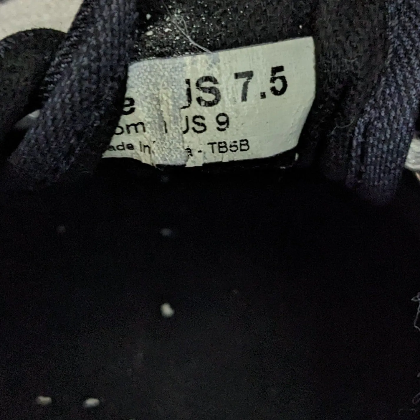 Blue Vans Used Canvas Sneakers