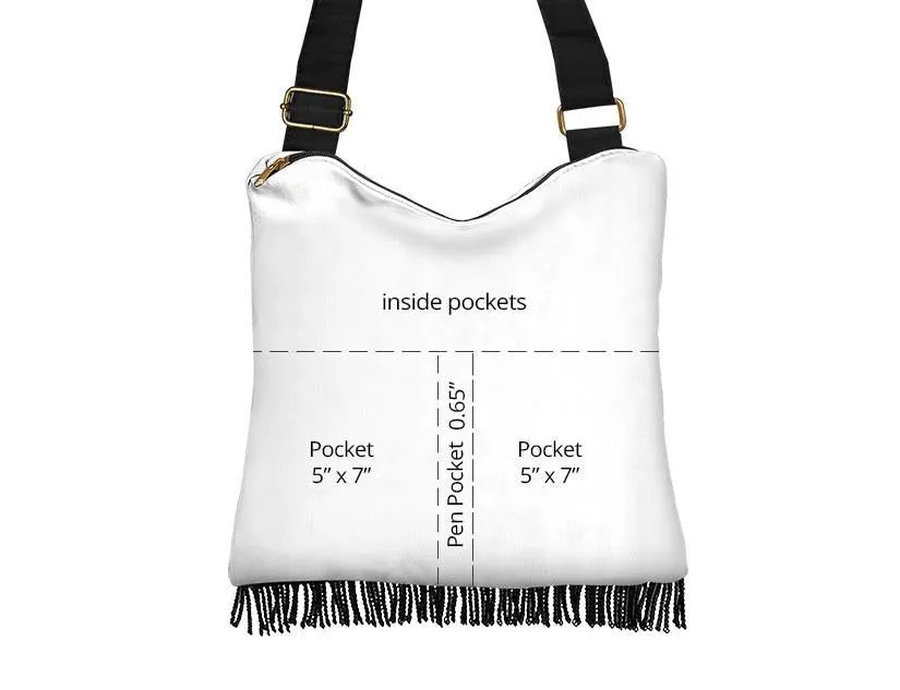Boho Bag (Canvas) - Tie Dye Design #101 | Hobo Slouchy Bag Crossbody, Shoulder Bags for Women Hobo, Pattern Hobo Bag, Boho Hobo Bag