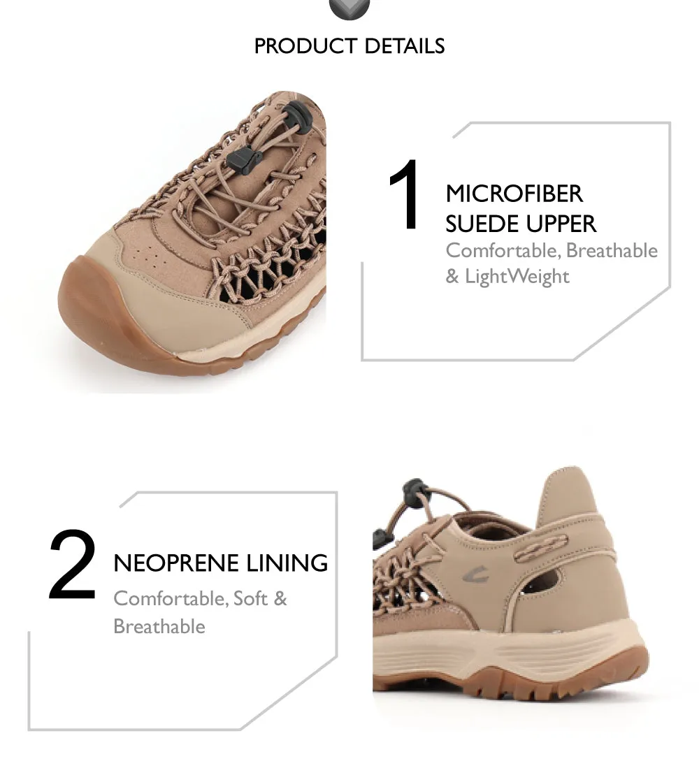 camel active Covered Toe Sandals  Men Sand EVO-892450-YK1SVC-5