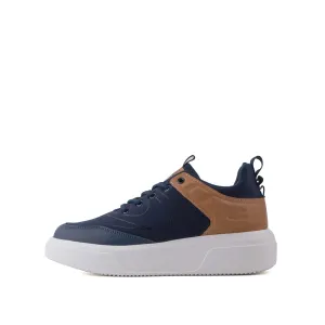 camel active Women Alex 2 Court-Sneakers  with slip-on comfort Panel Design Ladies Alex 2 -762302-YX01SV-43-NAVY