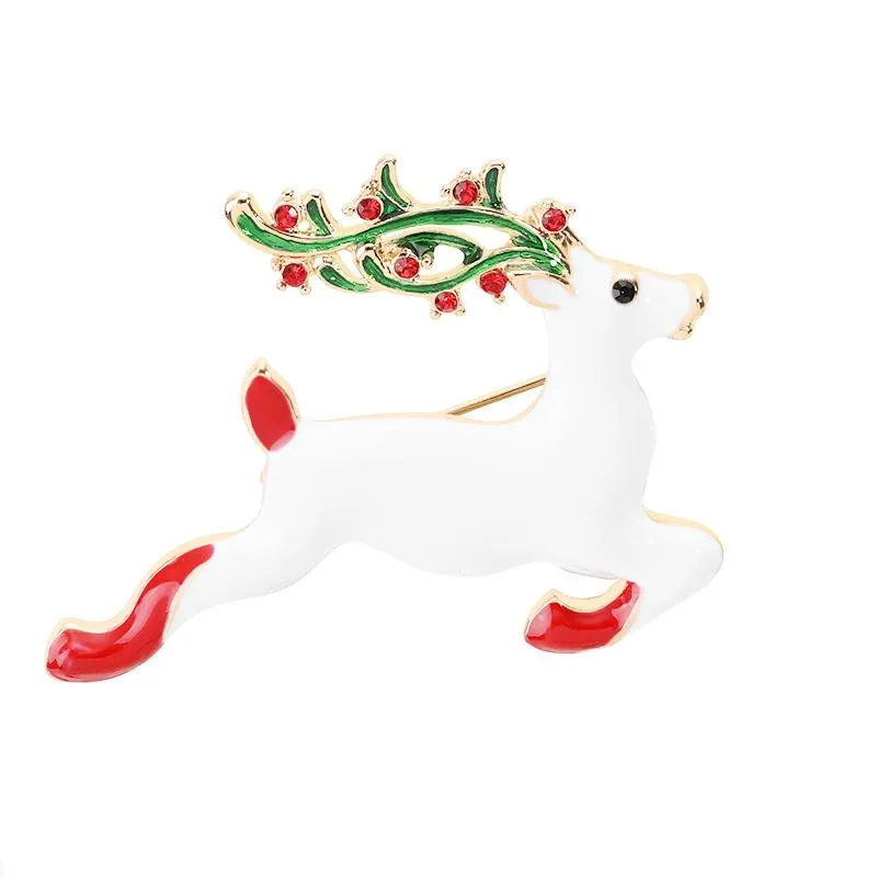 Christmas Brooch Pin Set 12Pcs