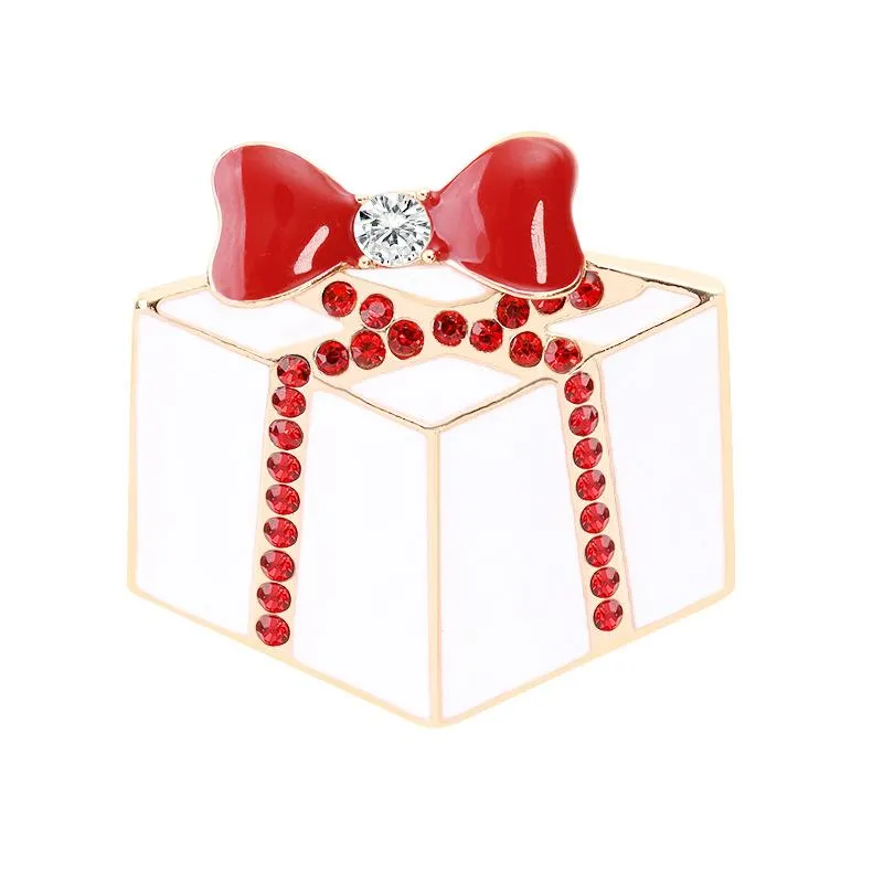 Christmas Brooch Pin Set 12Pcs