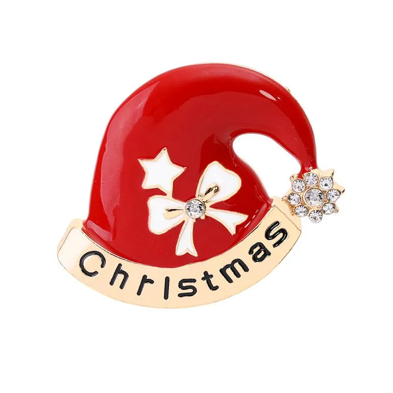 Christmas Brooch Pin Set 12Pcs