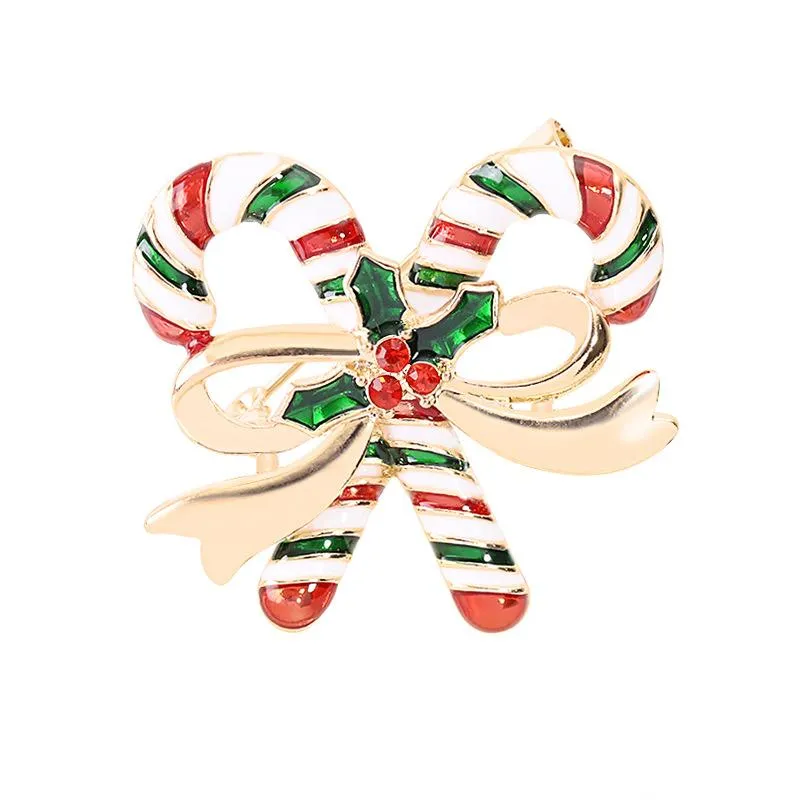 Christmas Brooch Pin Set 12Pcs