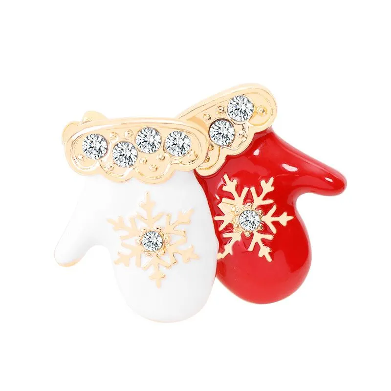 Christmas Brooch Pin Set 12Pcs