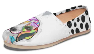 Collage Pup Beagle Casual Shoes