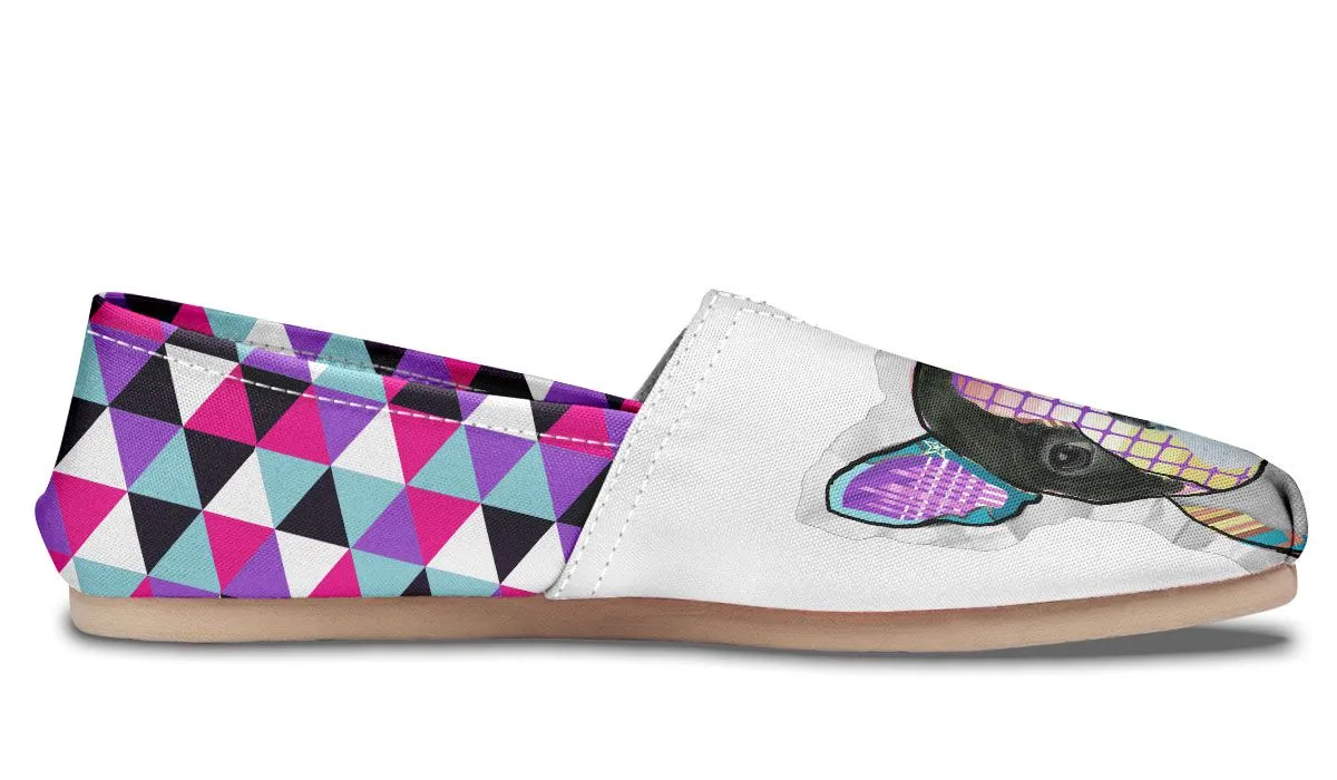 Collage Pup Bostie Casual Shoes