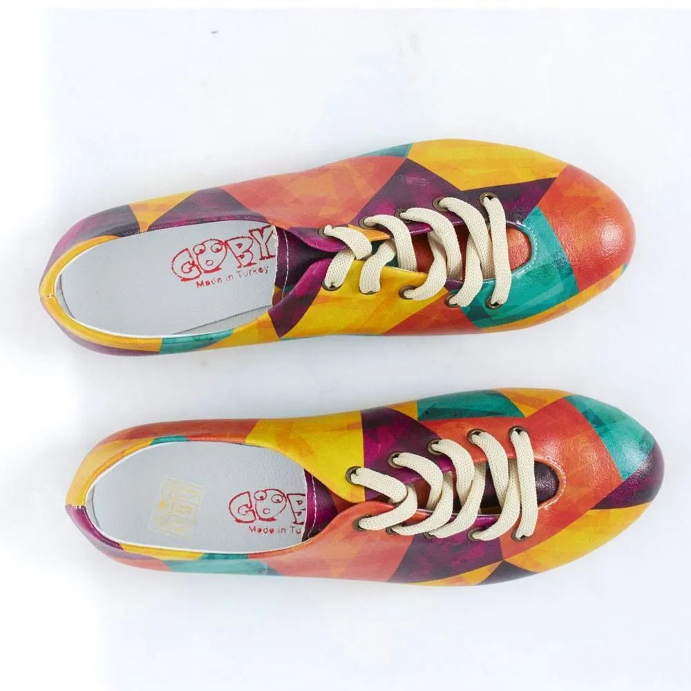 Colored Prismas Ballerinas Shoes SLV077