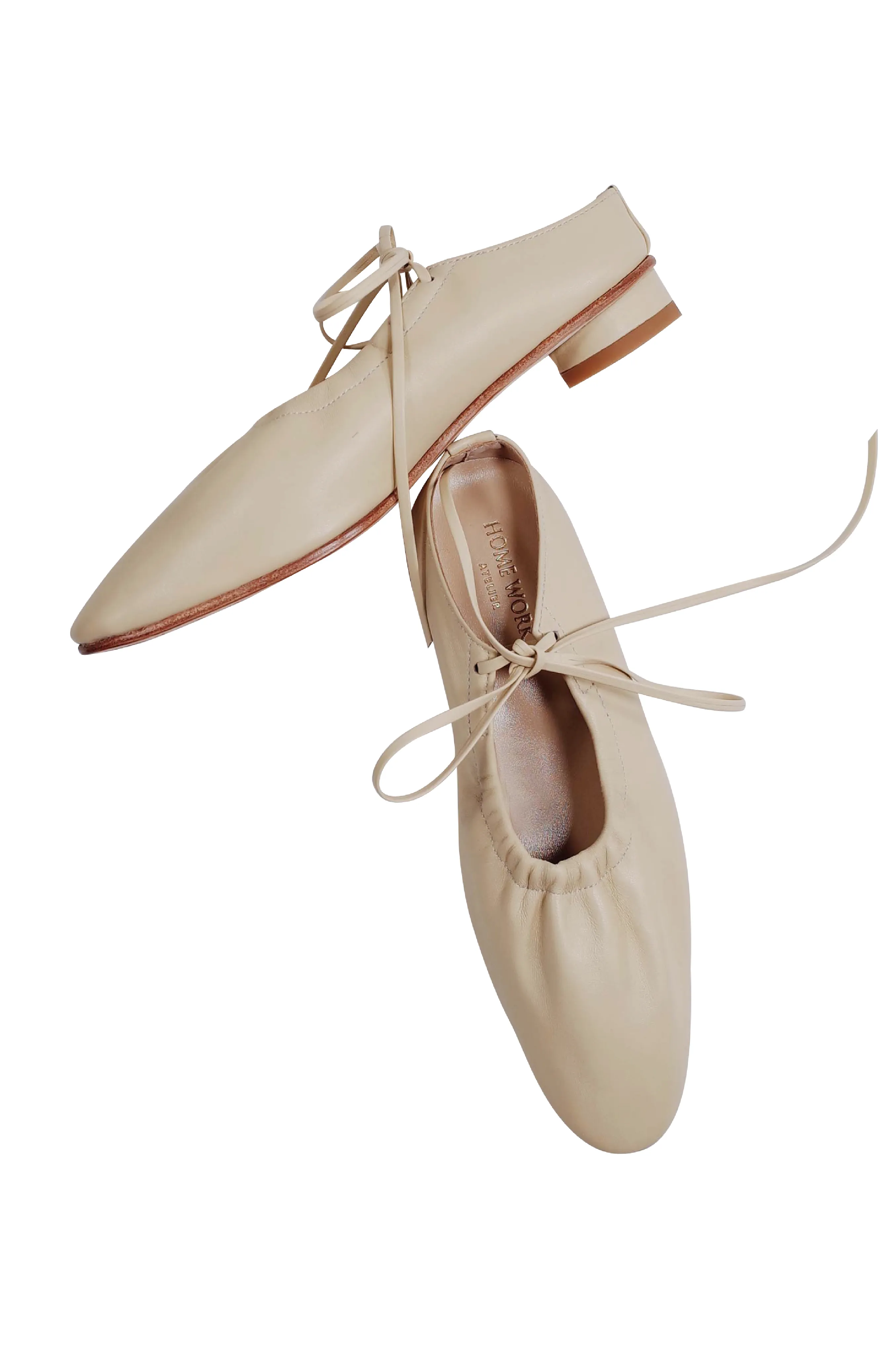 Craftsman Made Leather100% Ballet Shoes (Naples Yellow)