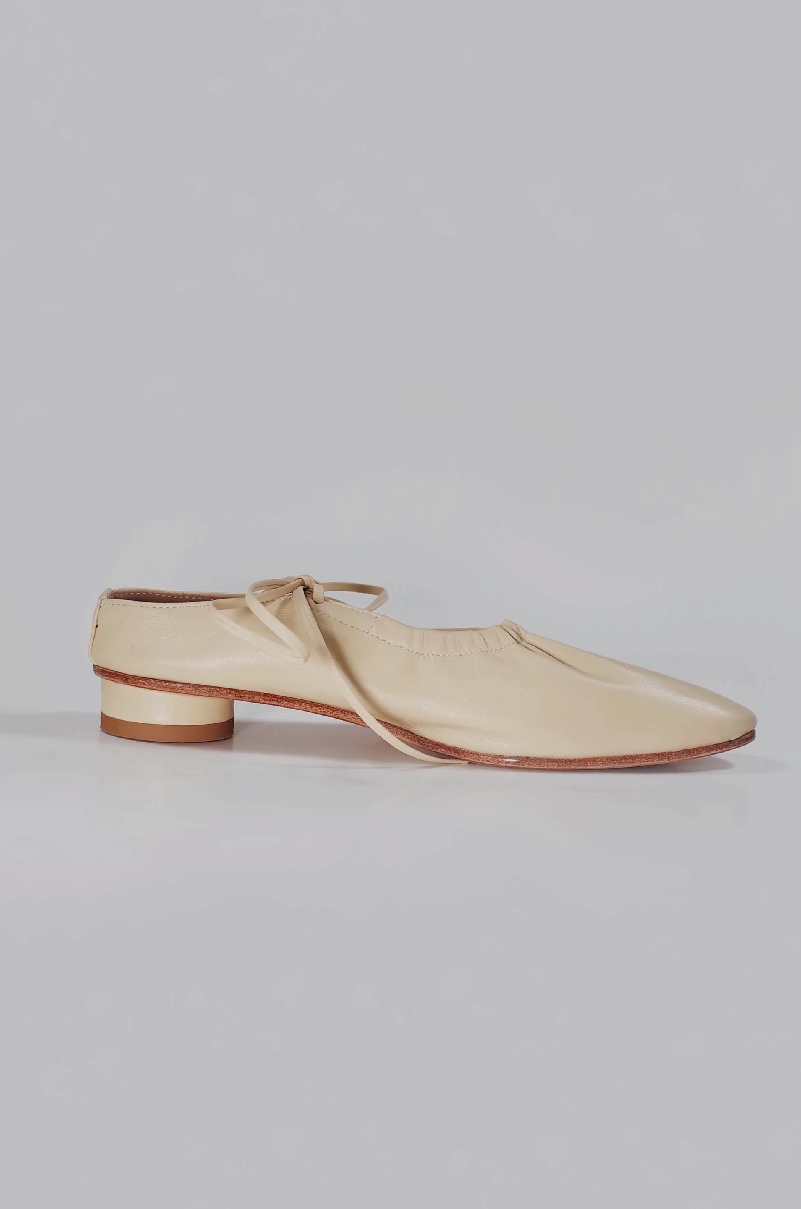 Craftsman Made Leather100% Ballet Shoes (Naples Yellow)