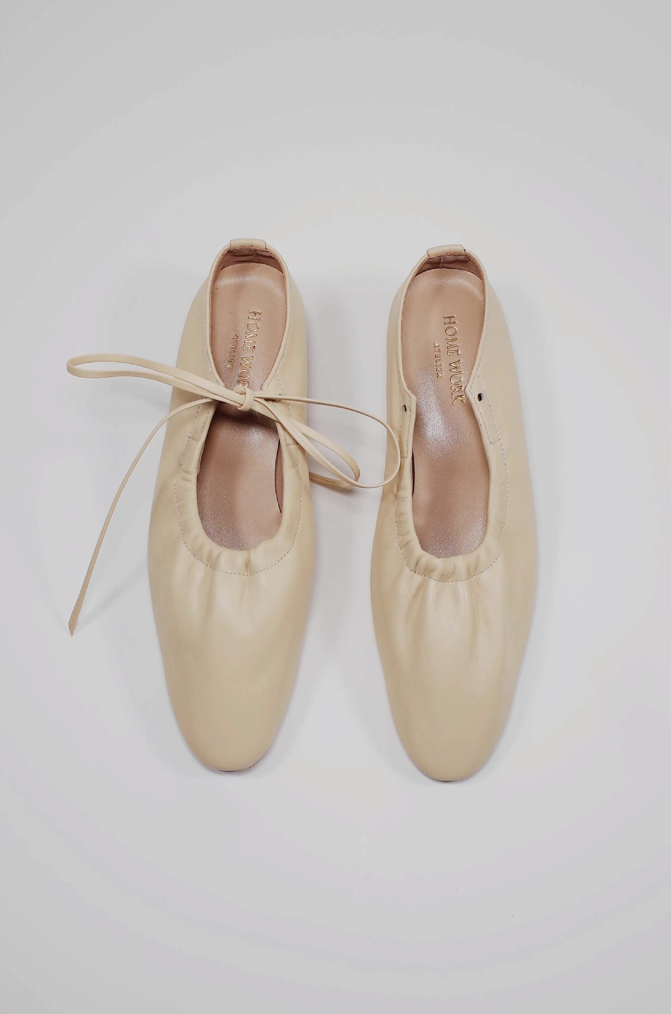 Craftsman Made Leather100% Ballet Shoes (Naples Yellow)