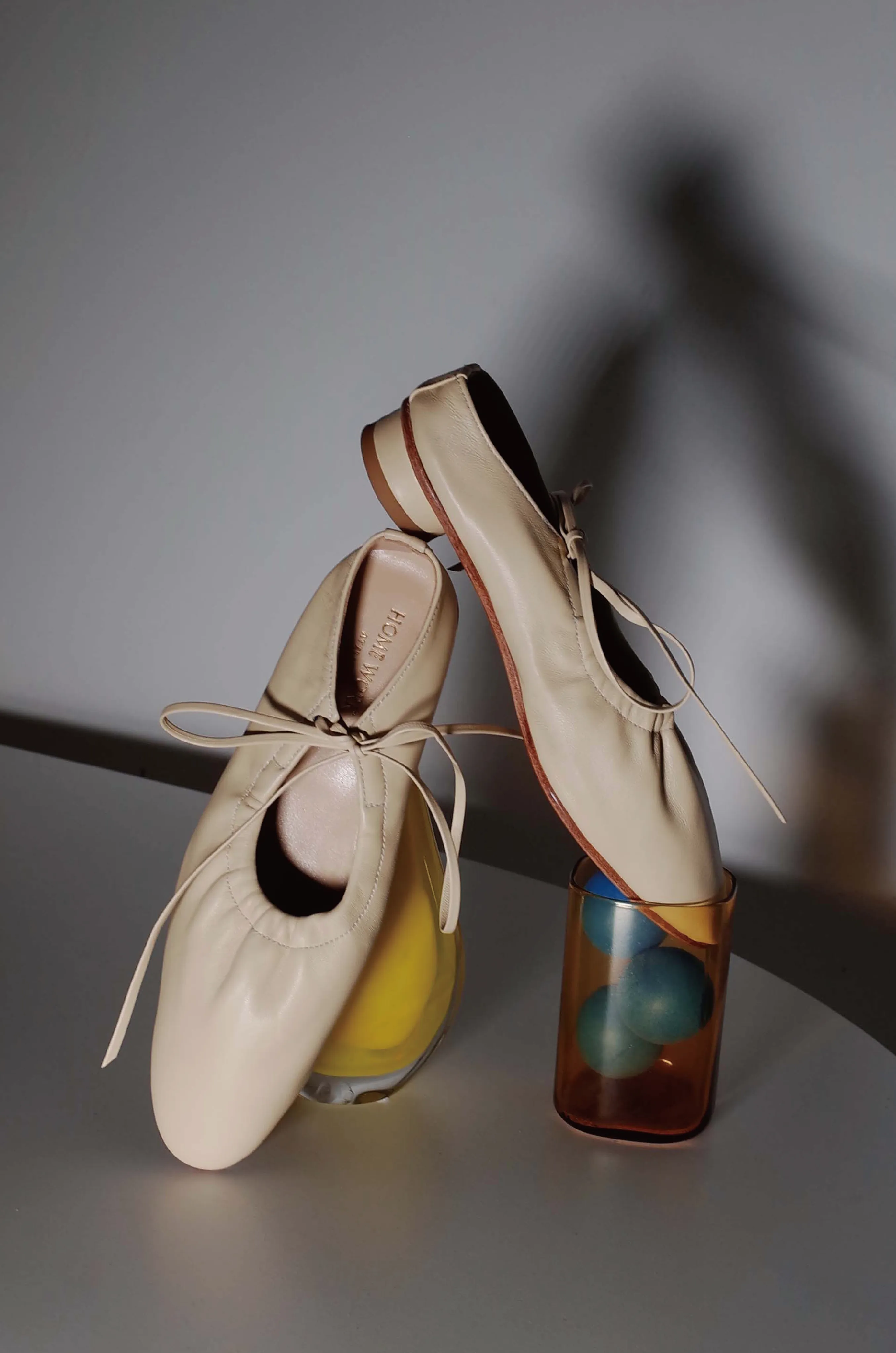 Craftsman Made Leather100% Ballet Shoes (Naples Yellow)