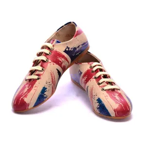 Flag Ballerinas Shoes SLV047