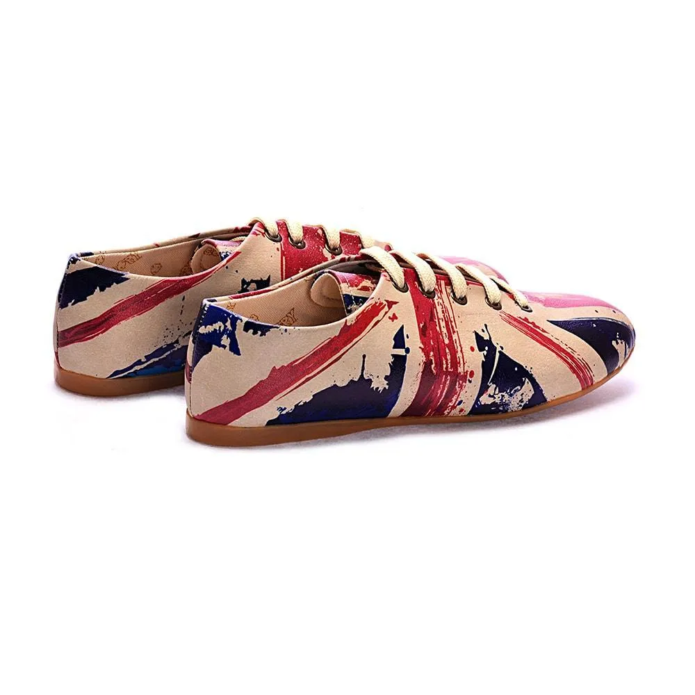 Flag Ballerinas Shoes SLV047