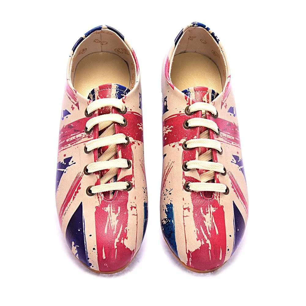 Flag Ballerinas Shoes SLV047