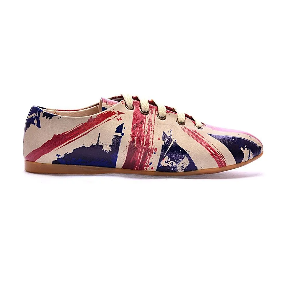 Flag Ballerinas Shoes SLV047