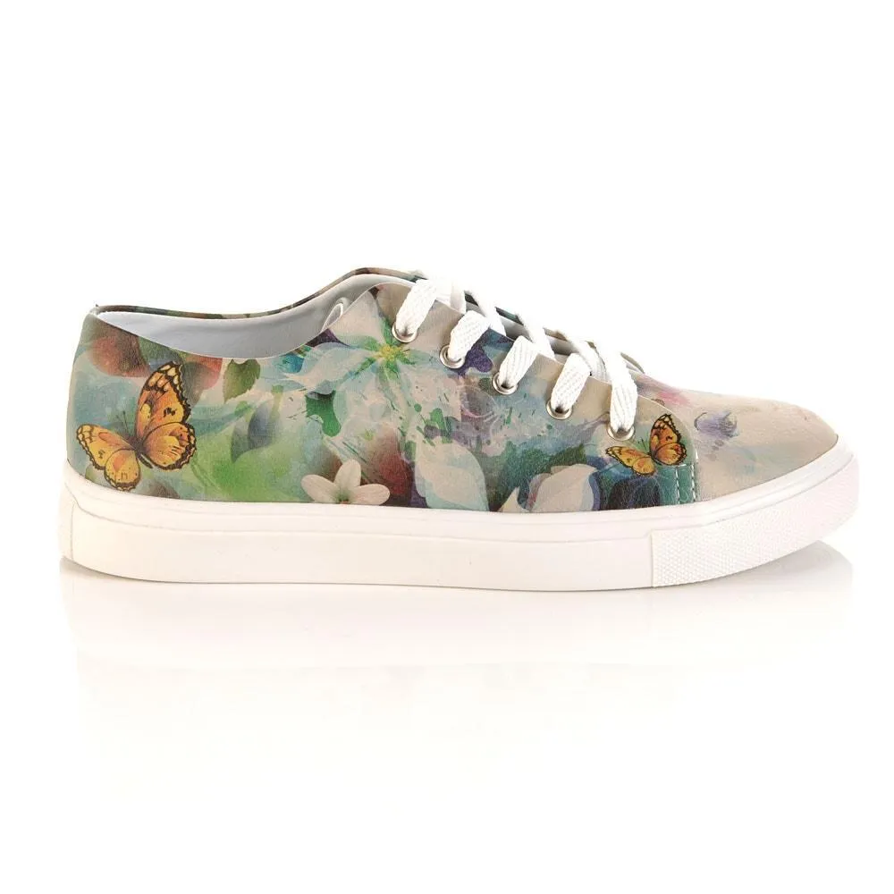 Flower Woman Slip on Sneakers Shoes SPR5003