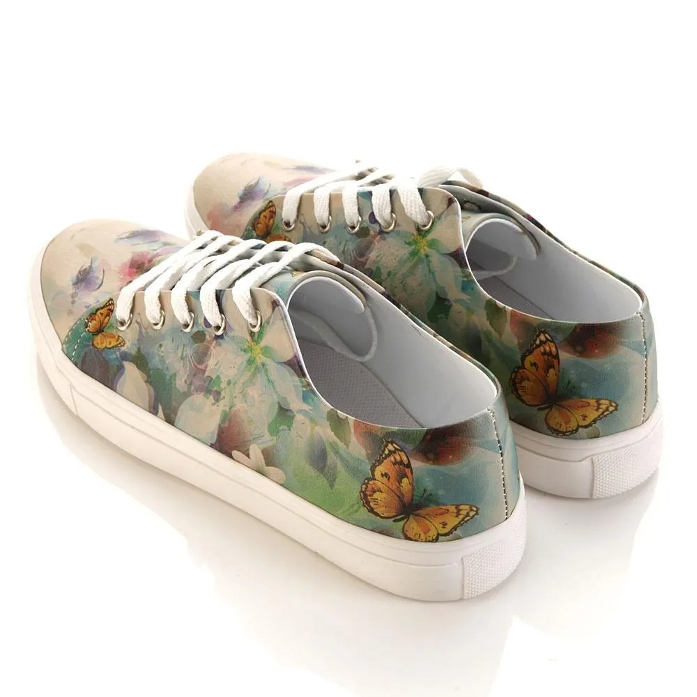 Flower Woman Slip on Sneakers Shoes SPR5003