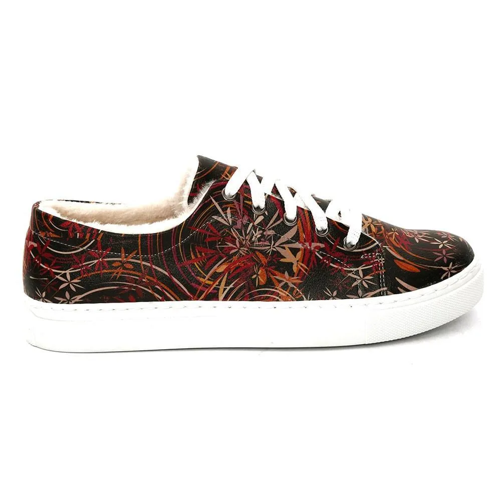 Flowers Slip on Sneakers Shoes SPR111