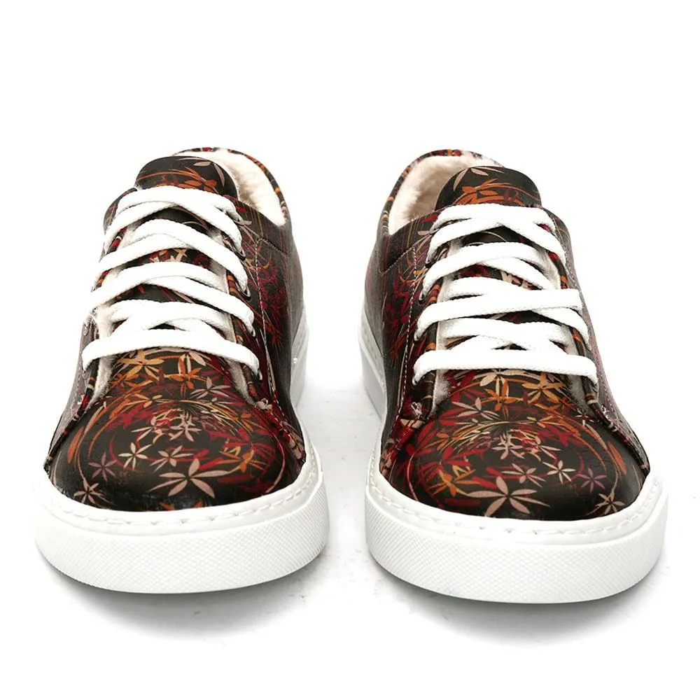 Flowers Slip on Sneakers Shoes SPR111