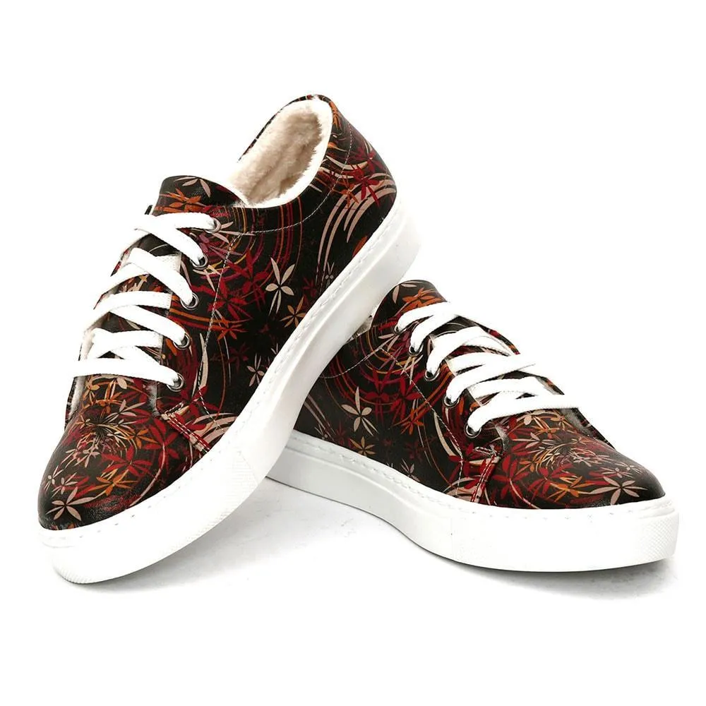 Flowers Slip on Sneakers Shoes SPR111