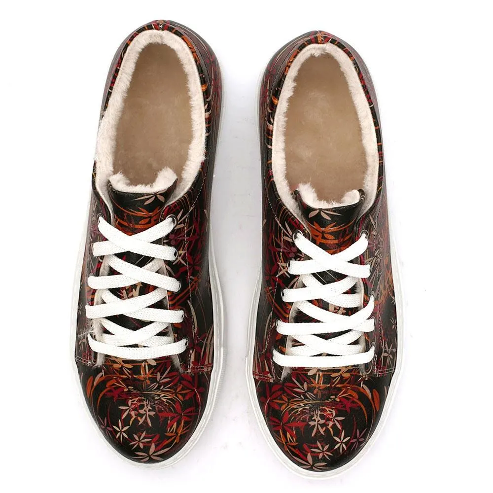 Flowers Slip on Sneakers Shoes SPR111