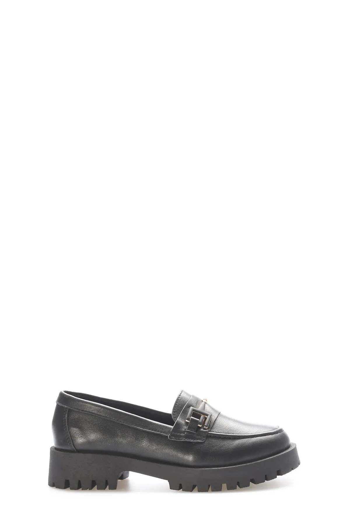 FST Genuine Leather Women's Casual Shoes 581ZA2854 Black - Texas City