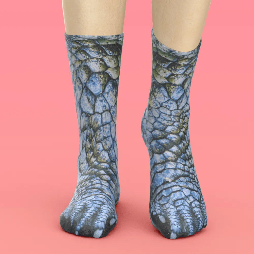 Funny 3D Print Animal Socks Feet Socks Funny Socks Gifts - Polar Bear Feet