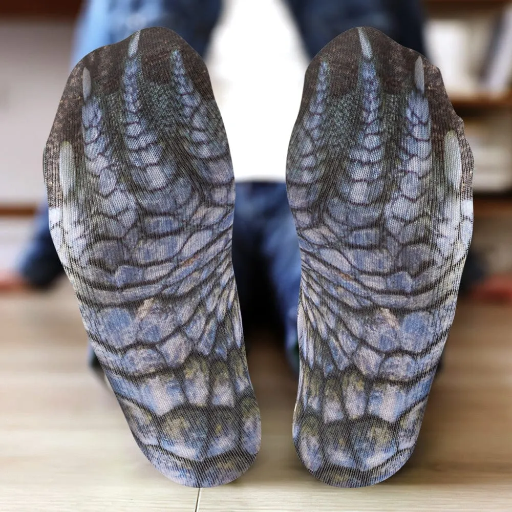 Funny 3D Print Animal Socks Feet Socks Funny Socks Gifts - Polar Bear Feet
