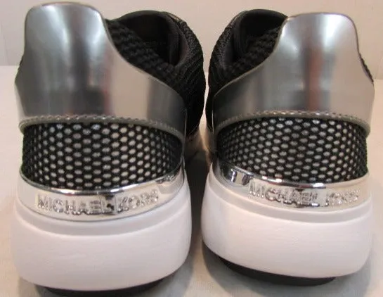 Michael Kors Black & Silver Sneakers