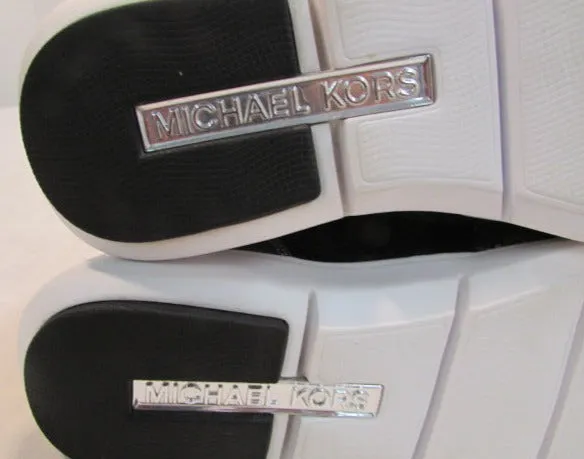Michael Kors Black & Silver Sneakers