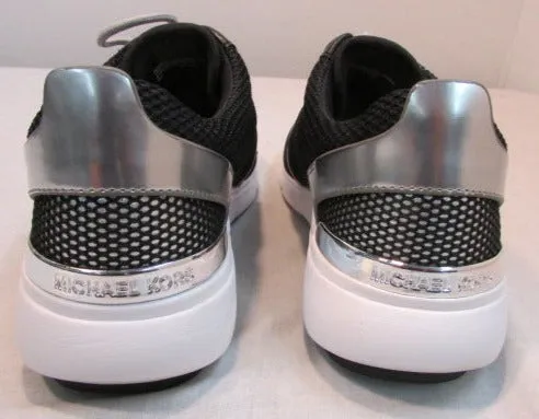 Michael Kors Black & Silver Sneakers