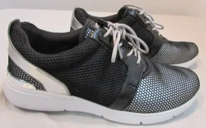 Michael Kors Black & Silver Sneakers
