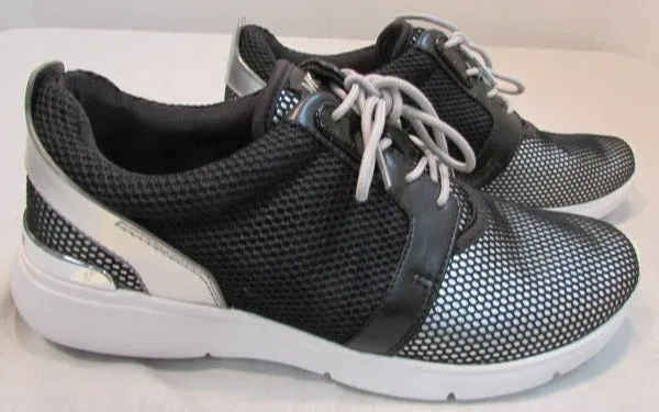Michael Kors Black & Silver Sneakers