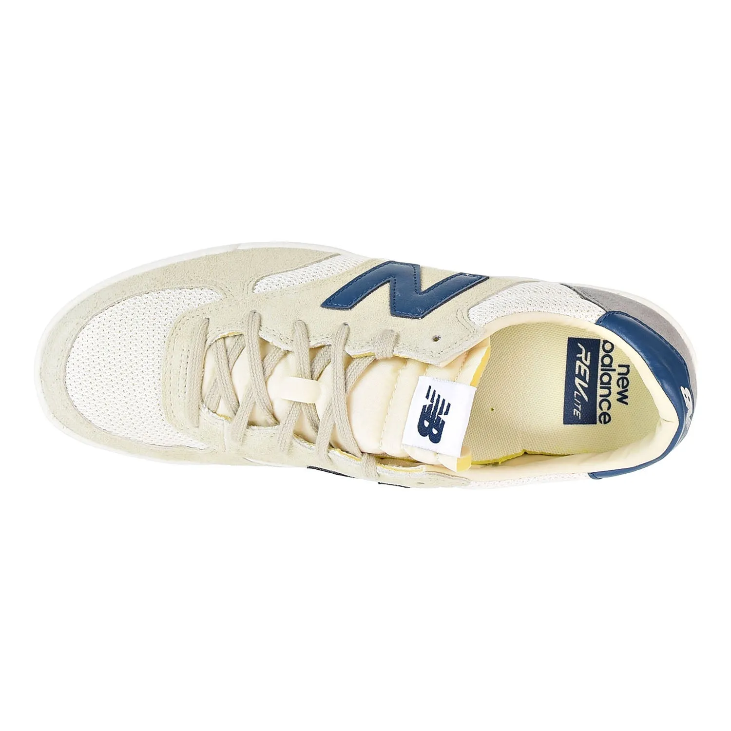 New Balance 300 Court Classic Men's Sneakers Cream White/Navy Blue