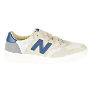 New Balance 300 Court Classic Men's Sneakers Cream White/Navy Blue