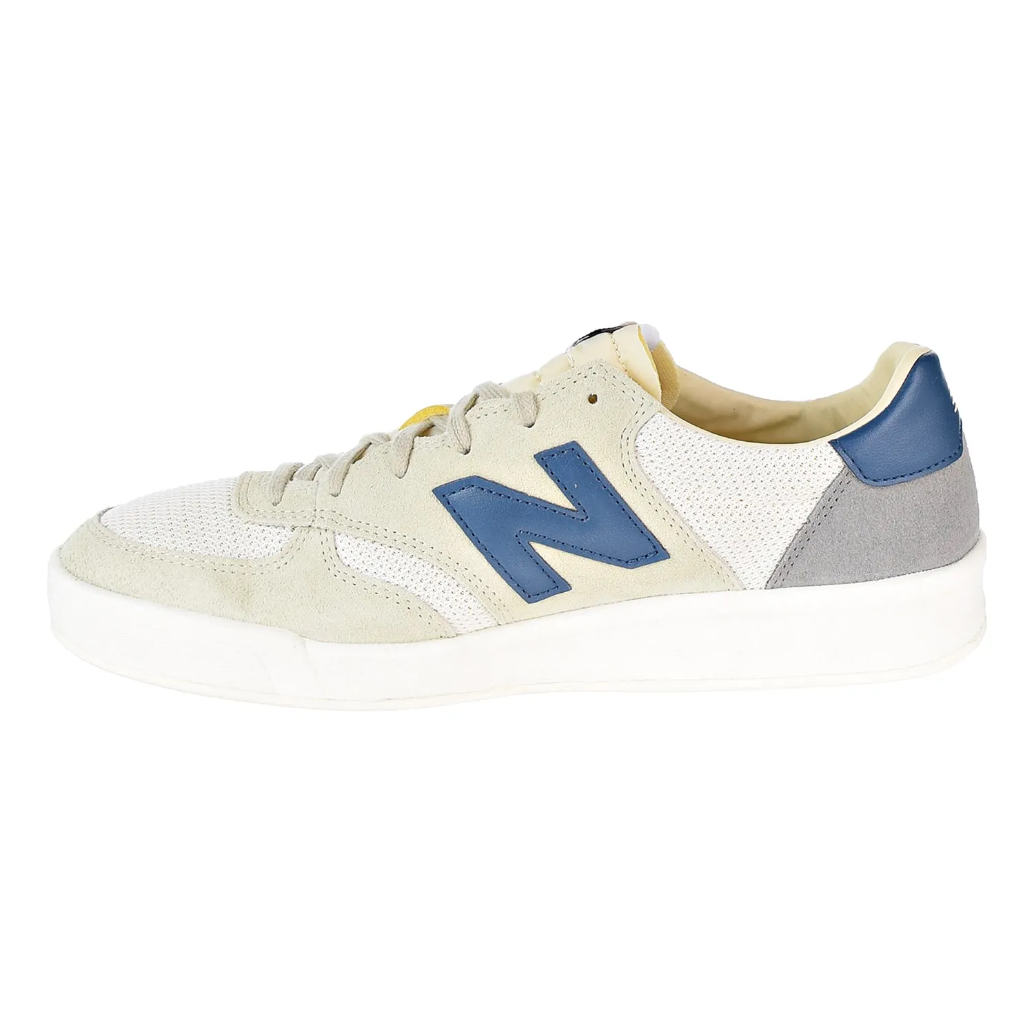 New Balance 300 Court Classic Men's Sneakers Cream White/Navy Blue