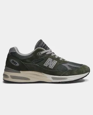 New Balance - Made in UK 991v2 Shoe - Green