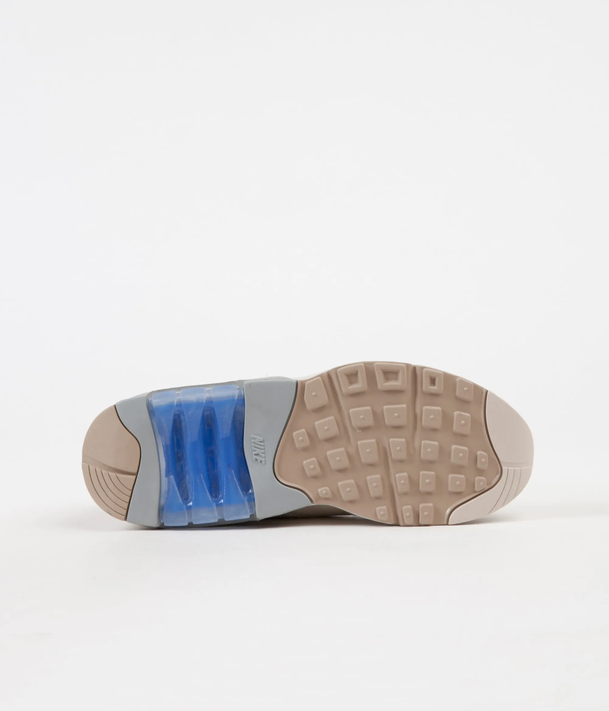 Nike Air Max 180 Shoes - Desert Sand / Racer Blue - Total Orange