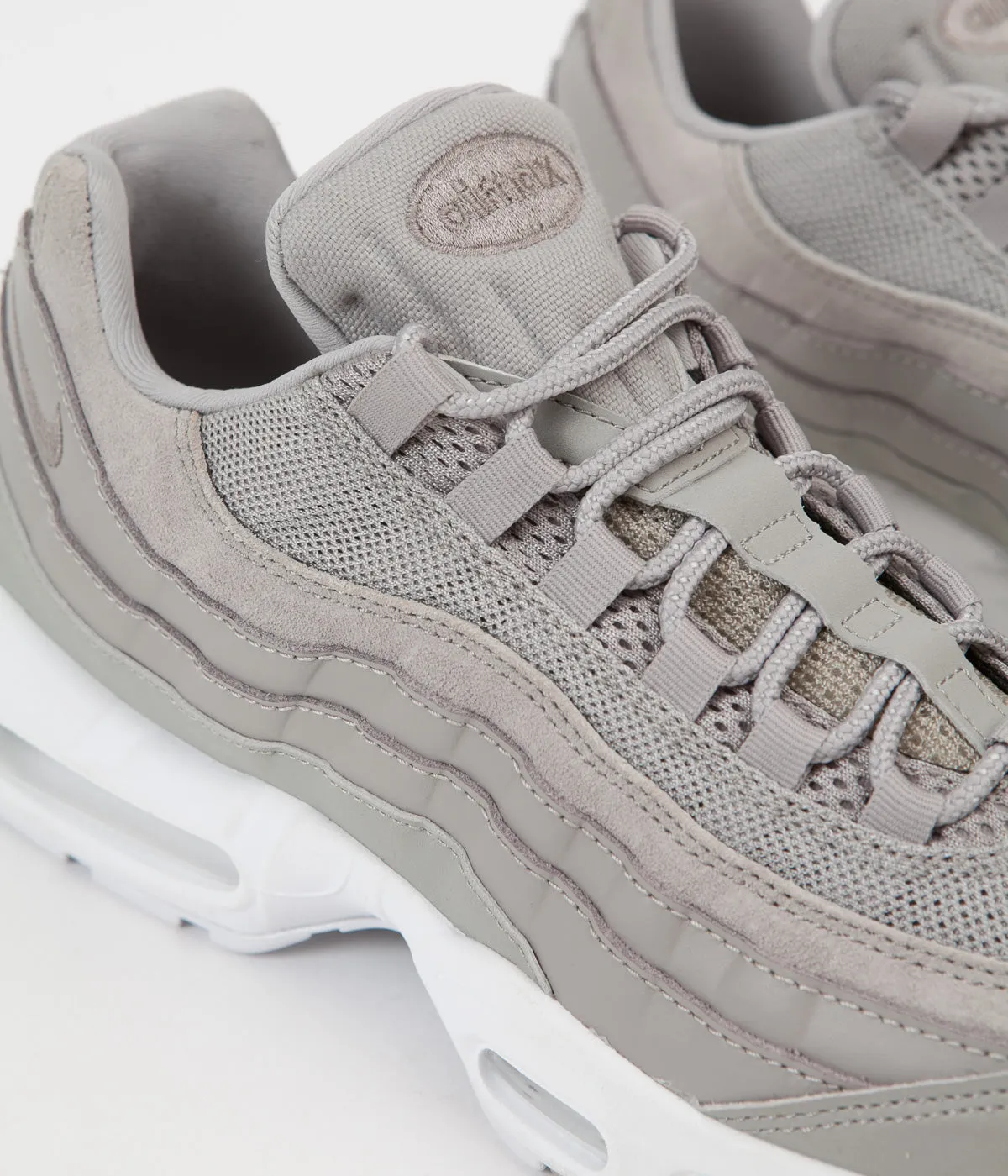Nike Air Max 95 Premium Shoes - Cobblestone / Cobblestone - White