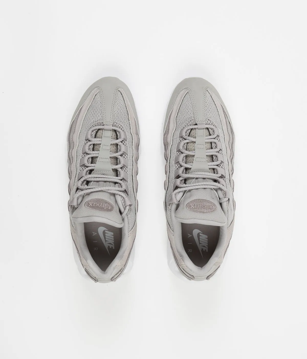 Nike Air Max 95 Premium Shoes - Cobblestone / Cobblestone - White